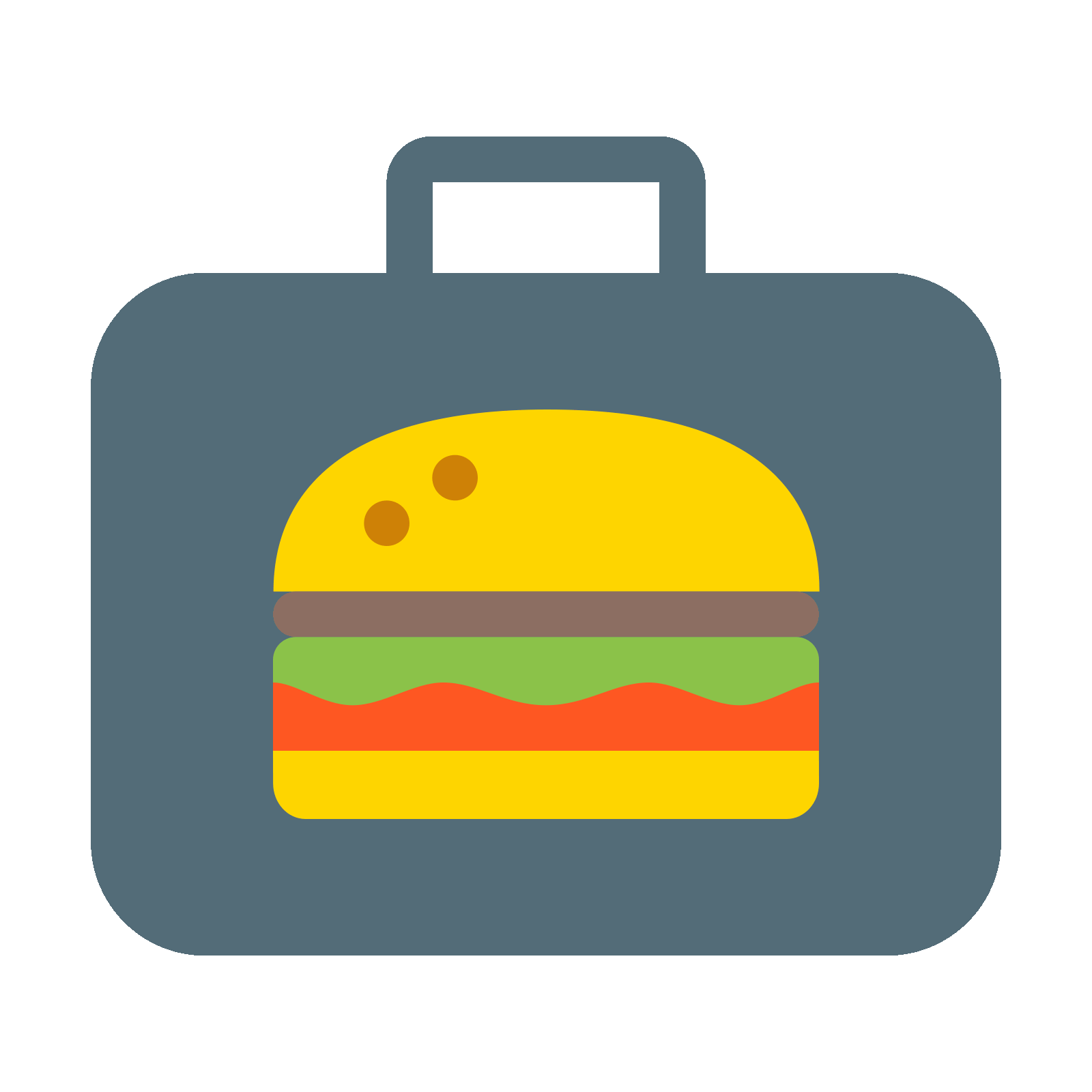 Lunchbox icon free download. Clipart lunch tiffin box