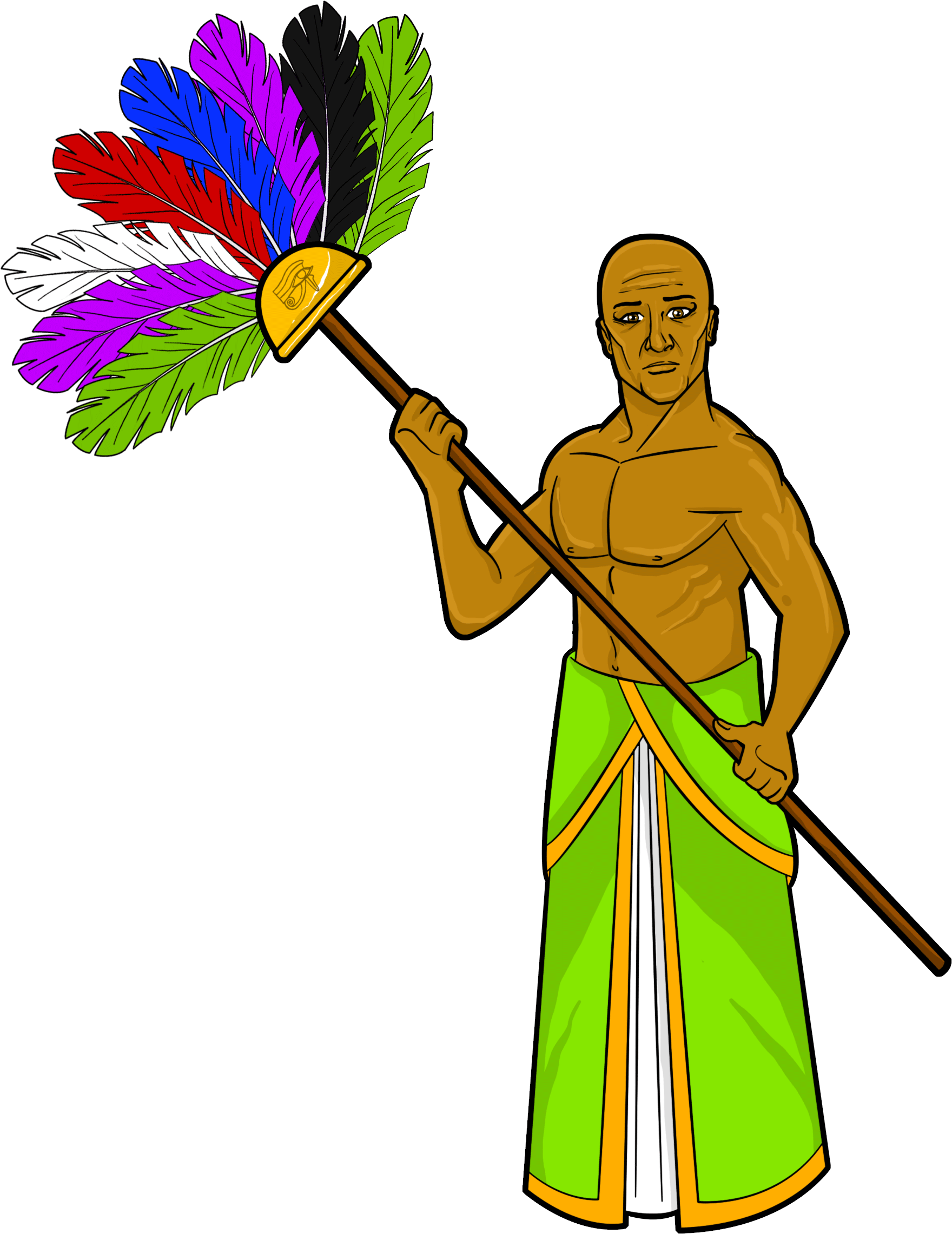 clipart man ancient egyptian
