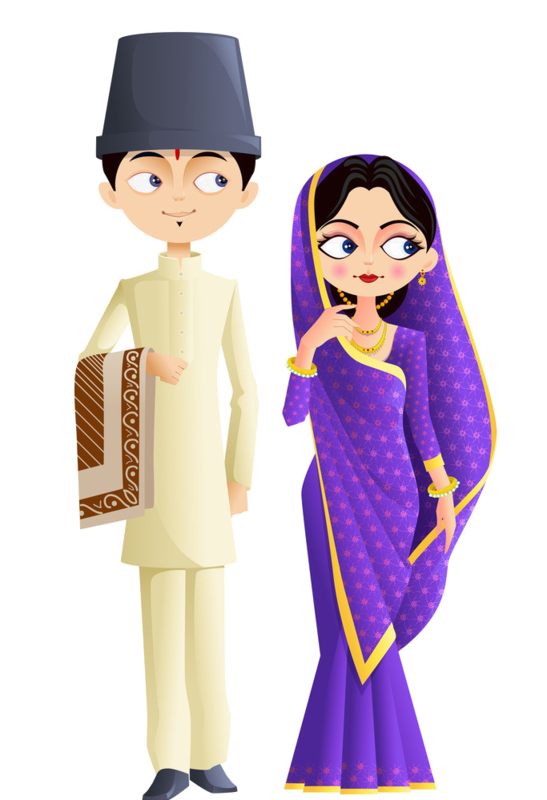 Indian clipart house maid. Personnages illustration individu personne