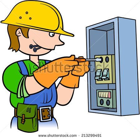 engineering clipart electrical installation