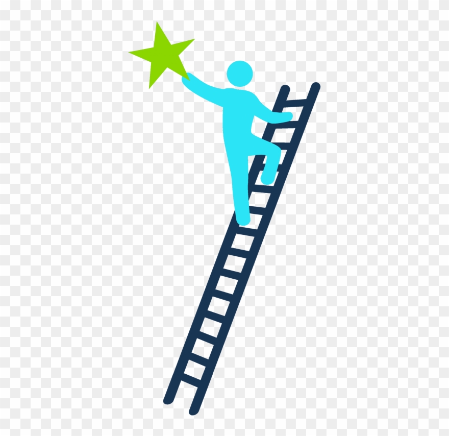 ladder clipart corporate man