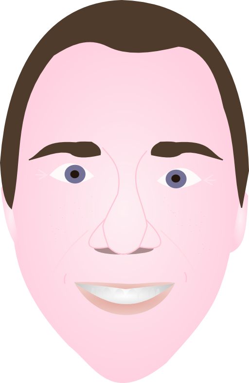 Face i royalty free. Clipart man lip