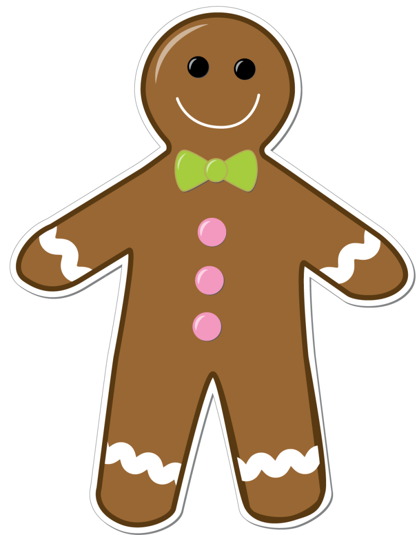 Gingerbread clipart character. Biscuit cookie 
