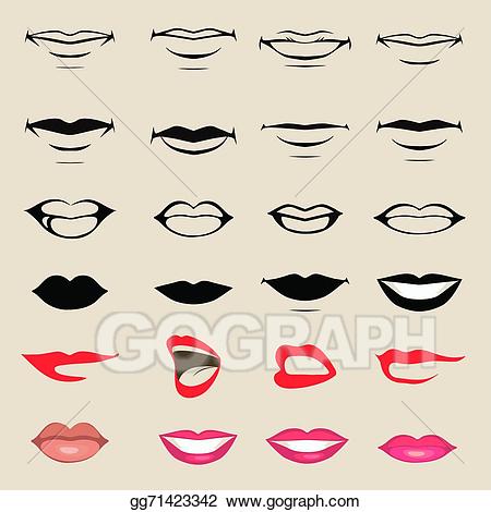 lips clipart illustration
