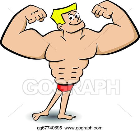 muscle clipart male