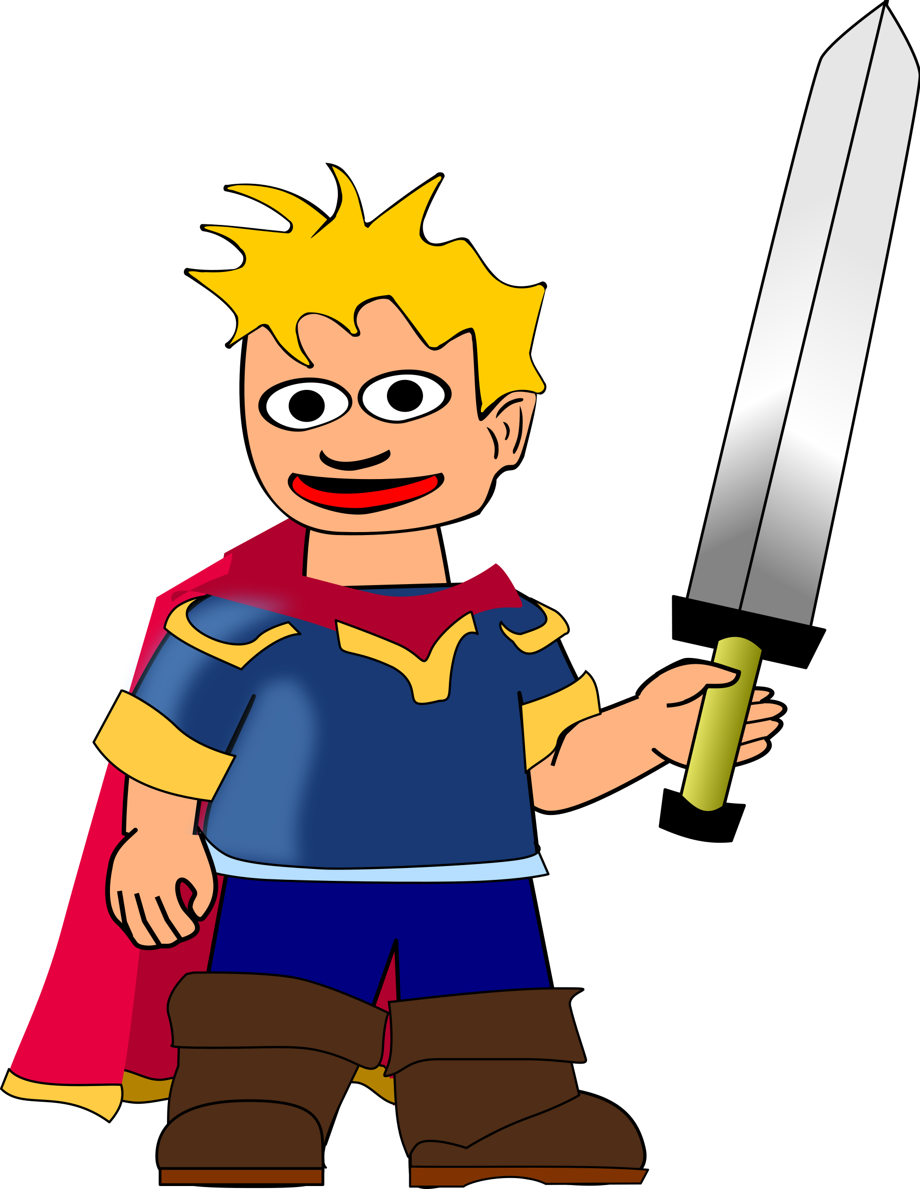 clipart sword cartoon