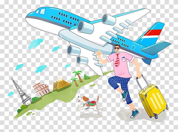 traveling clipart airplane