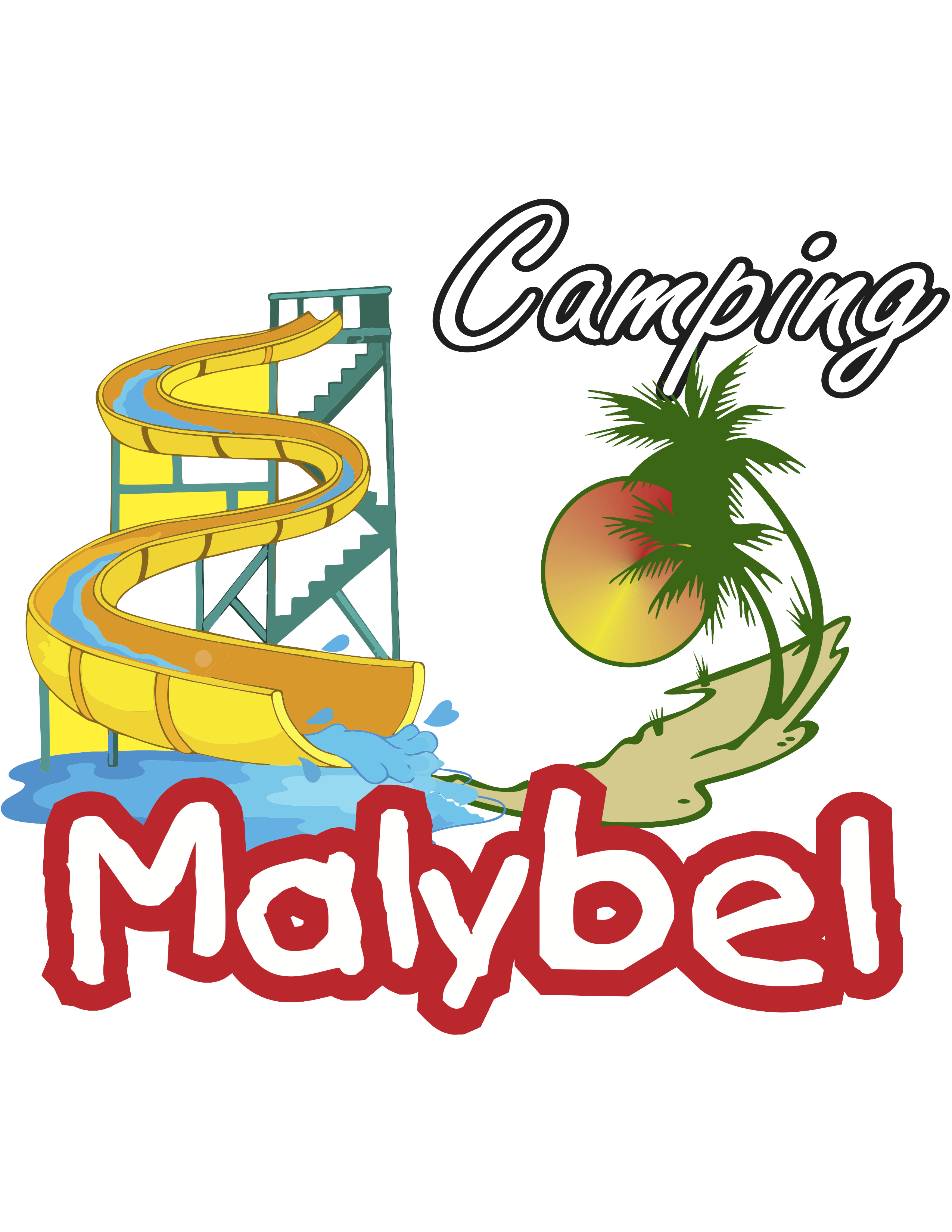 Clipart map campground map. Home camping malybel logo
