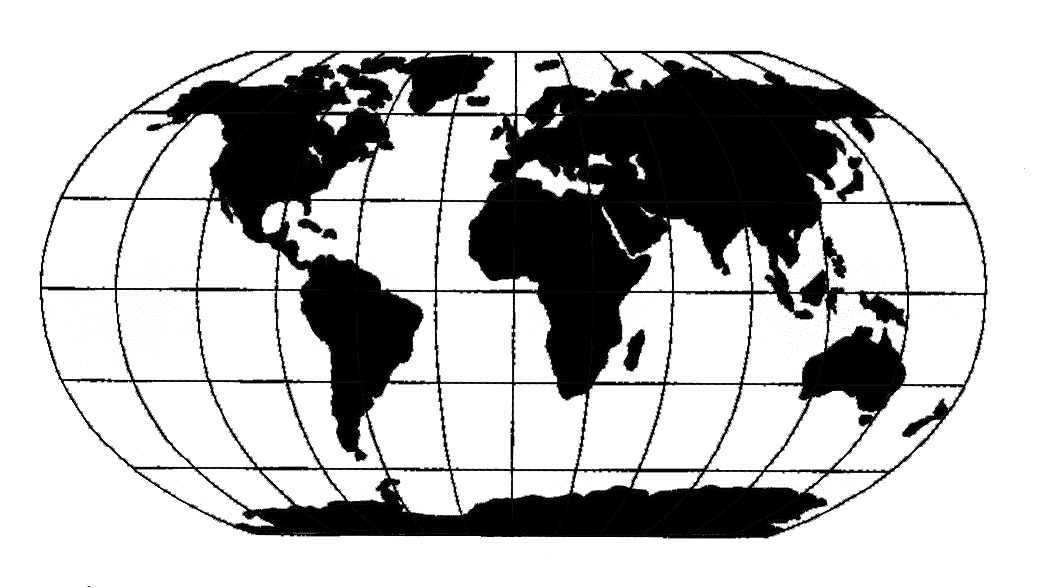 maps clipart global map