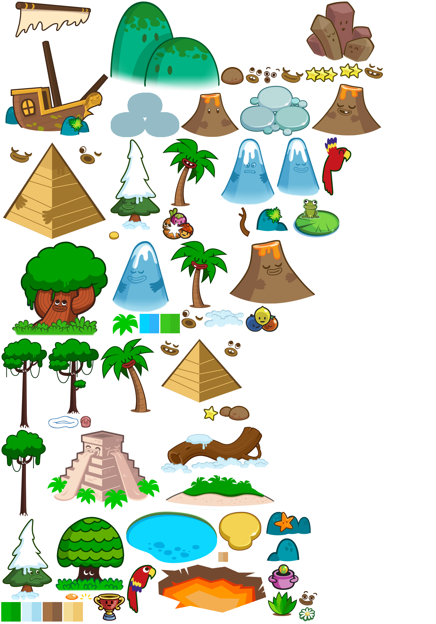 clipart map game map