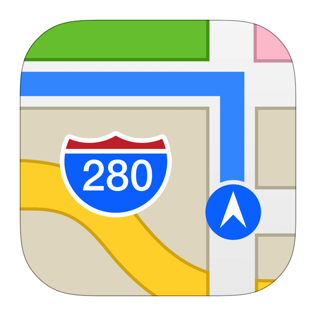 Clipart Map Highway Map 7 