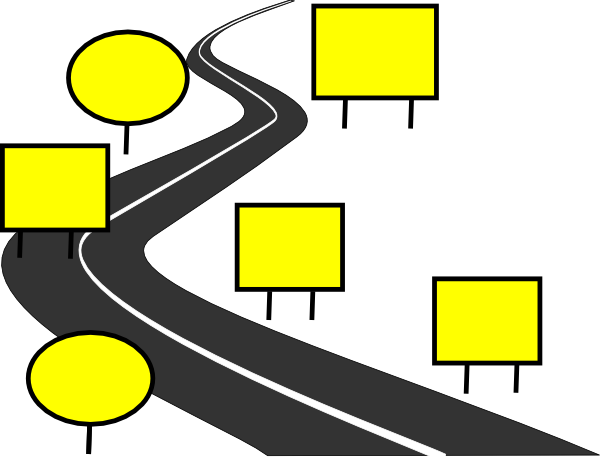 pathway clipart road