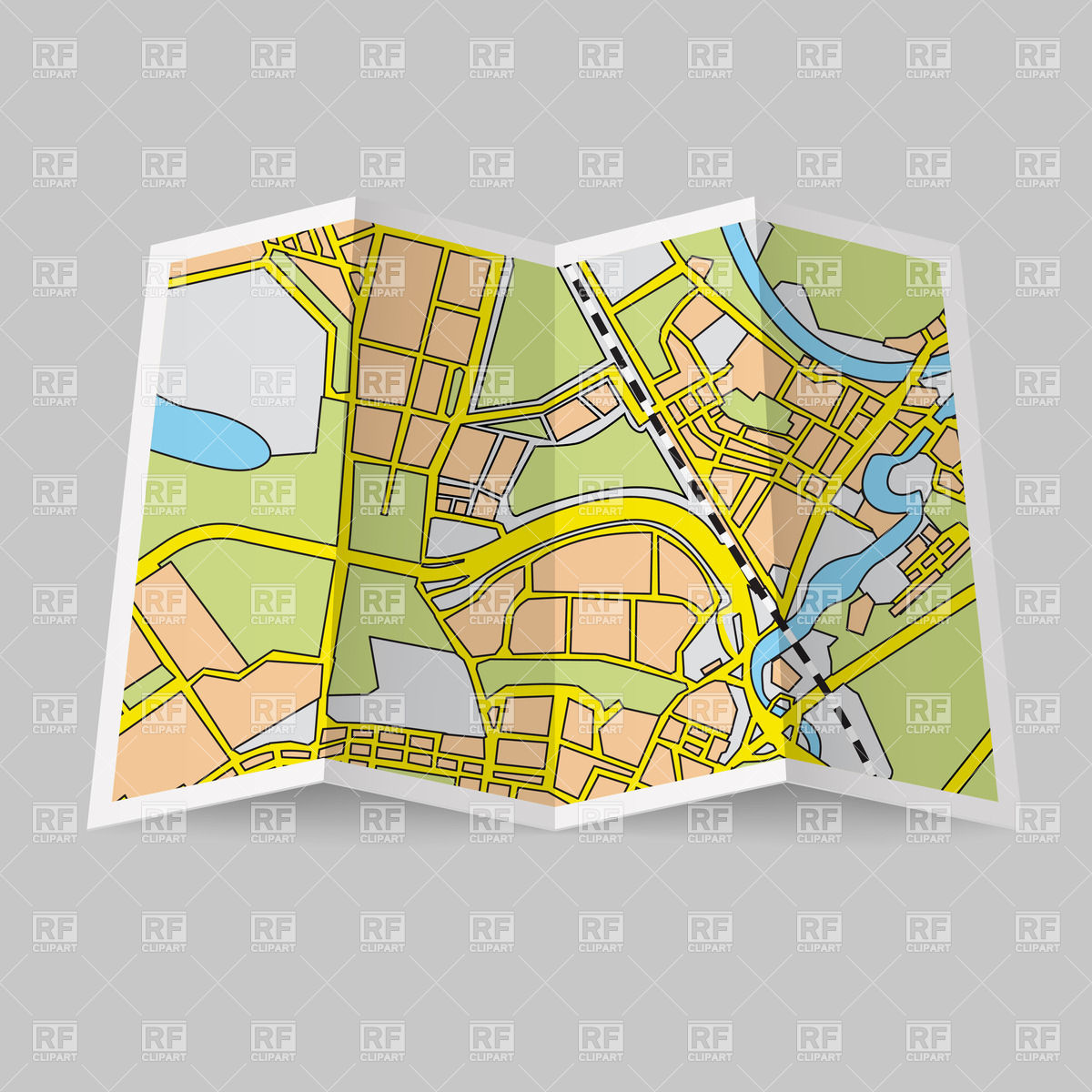 maps clipart local map