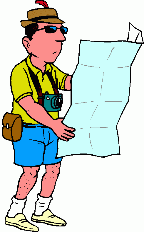 clipart map lost map