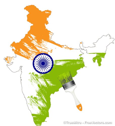 Free maps and vector. Clipart map map indian