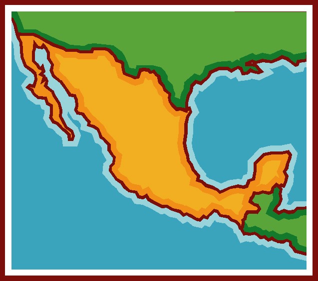 mexican clipart map