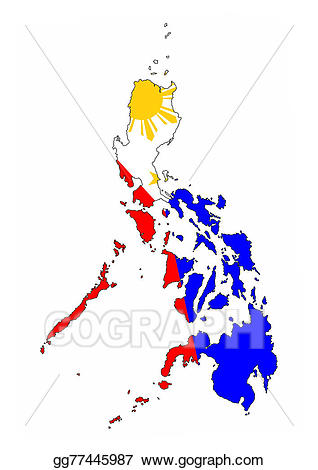 clipart map philippine symbol