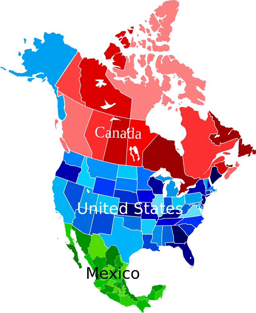Maps map america