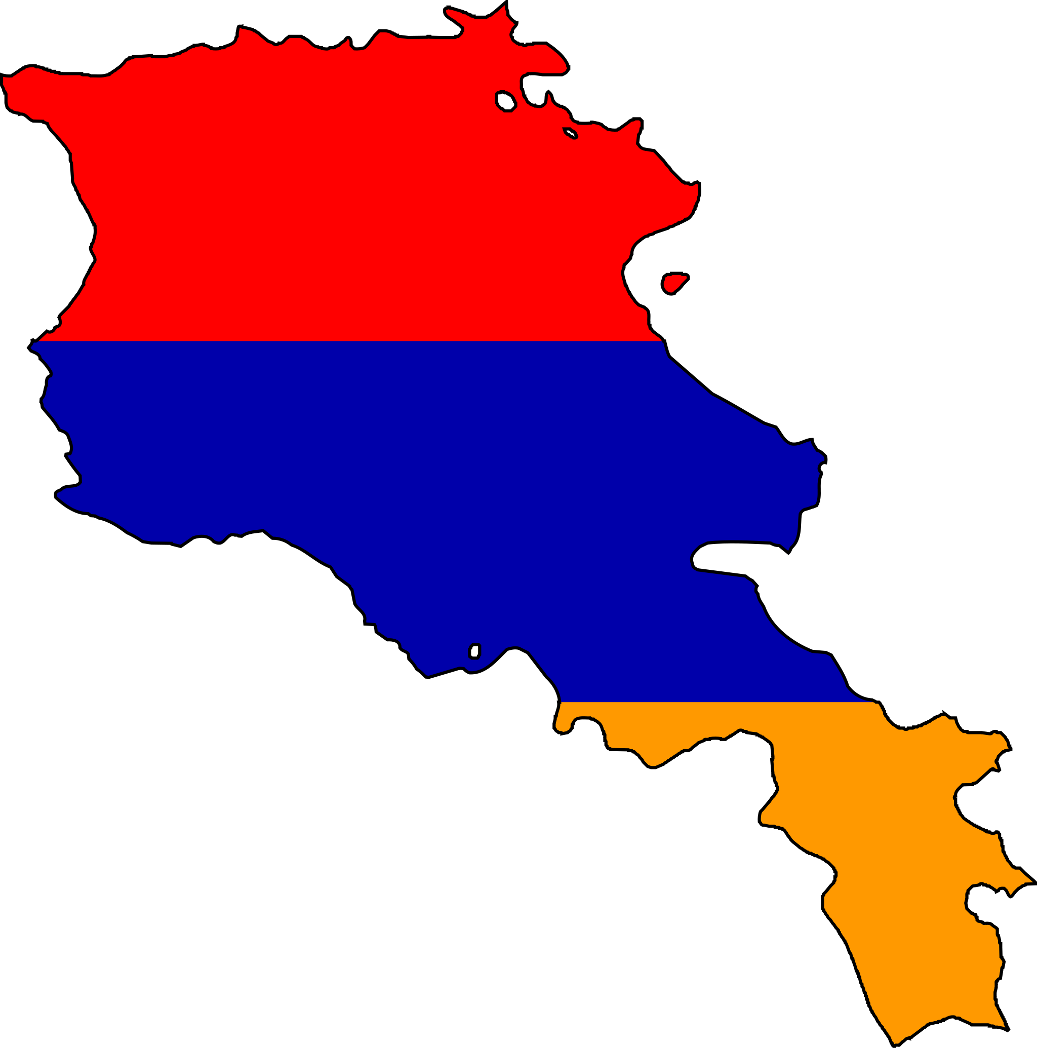 Maps clipart public domain. Armenia flag map free