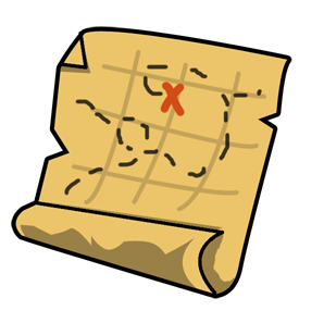 map clipart simple