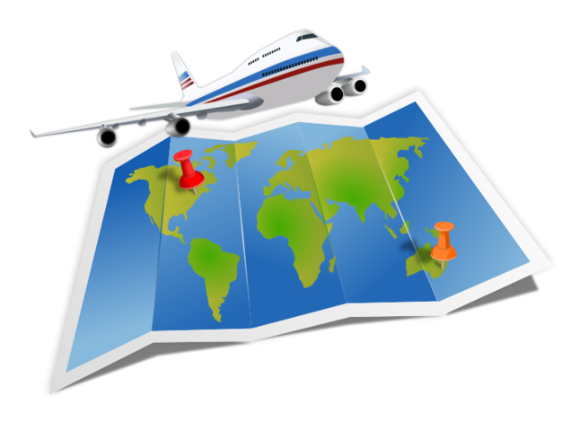 traveling clipart vector