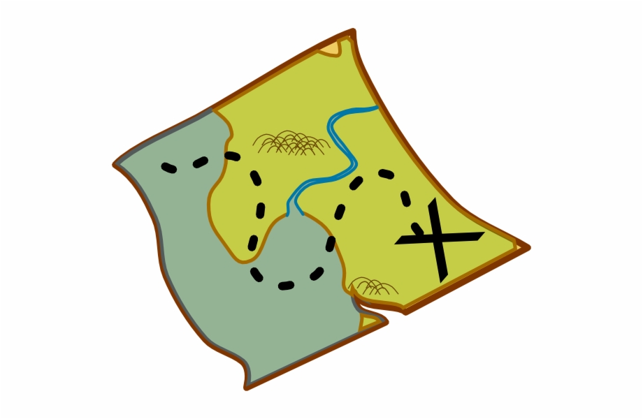 map clipart trail map