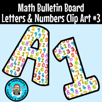 clipart math bulletin board