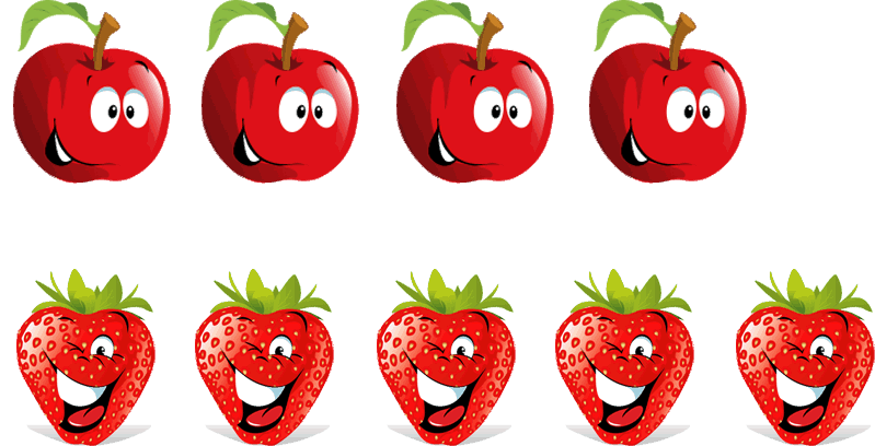 Kg math count and. Strawberries clipart object