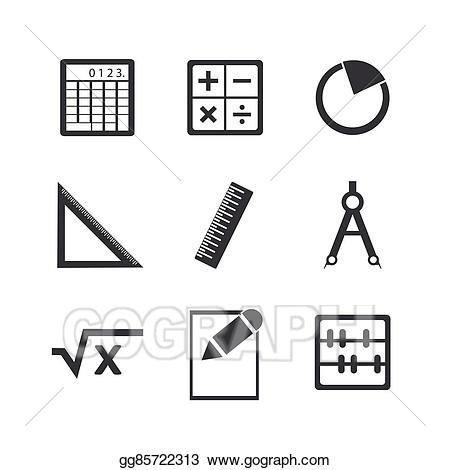 math clipart icon