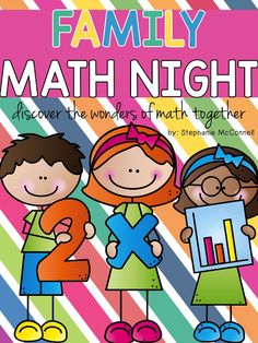 clipart math night