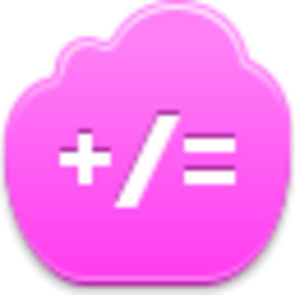 math clipart pink