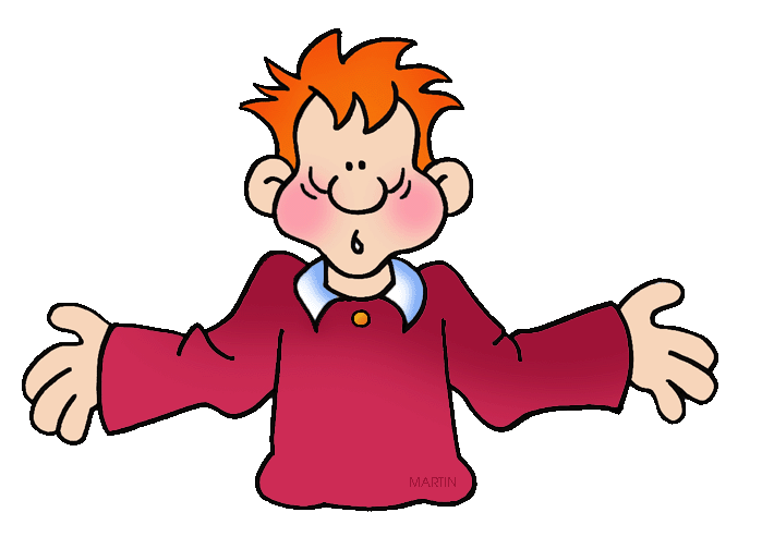 student clipart student thinking