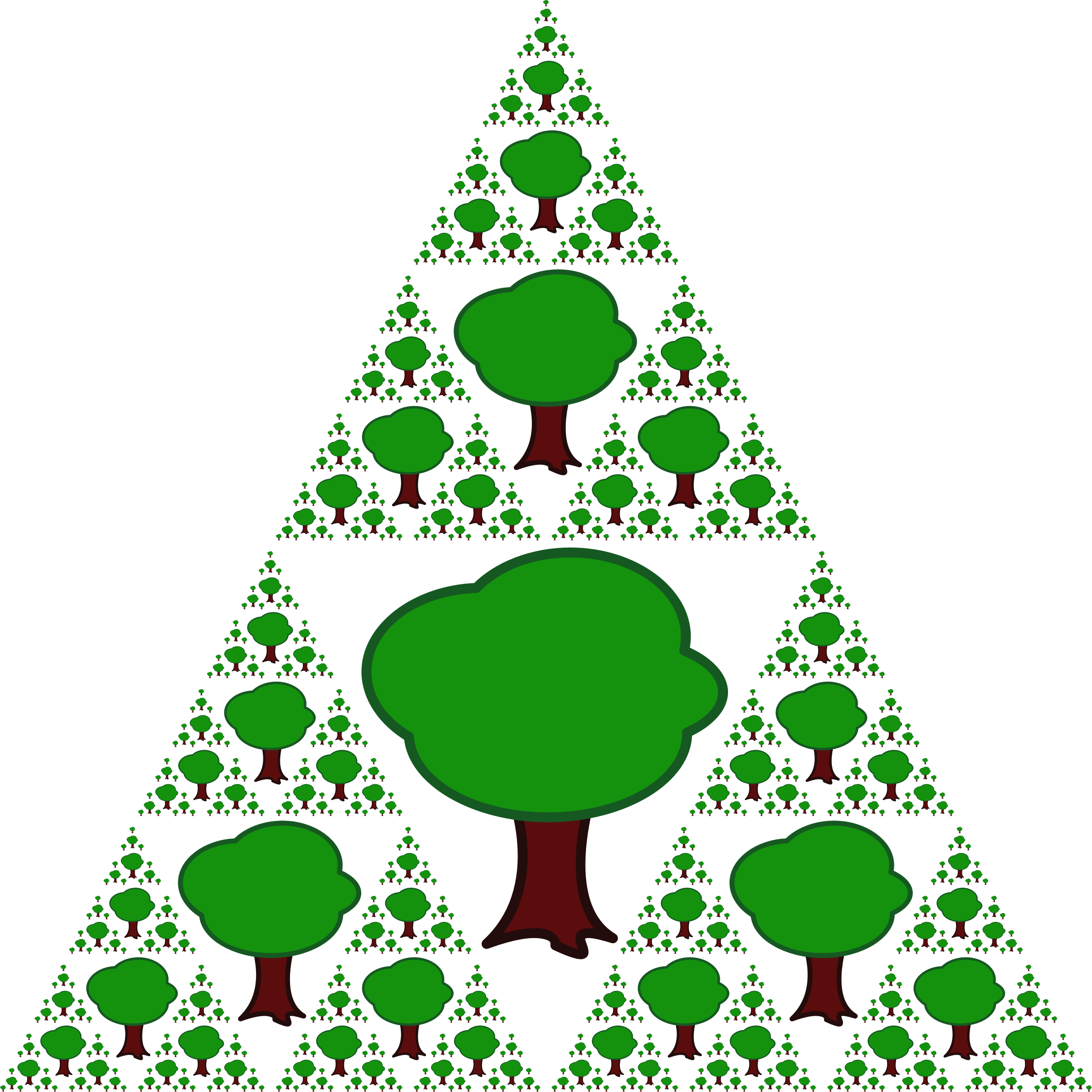 math clipart tree