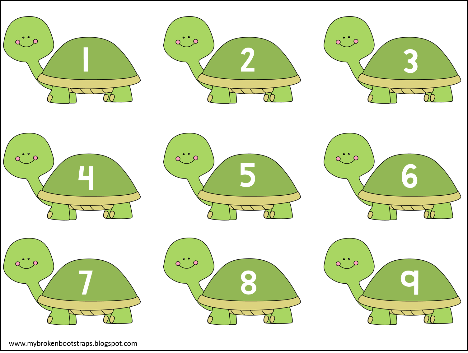 clipart turtle math