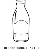clipart milk bottled milk
