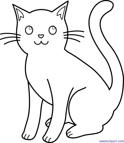 milk clipart cat