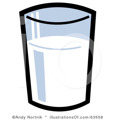 Milk clipart clear cup. Glass of free download