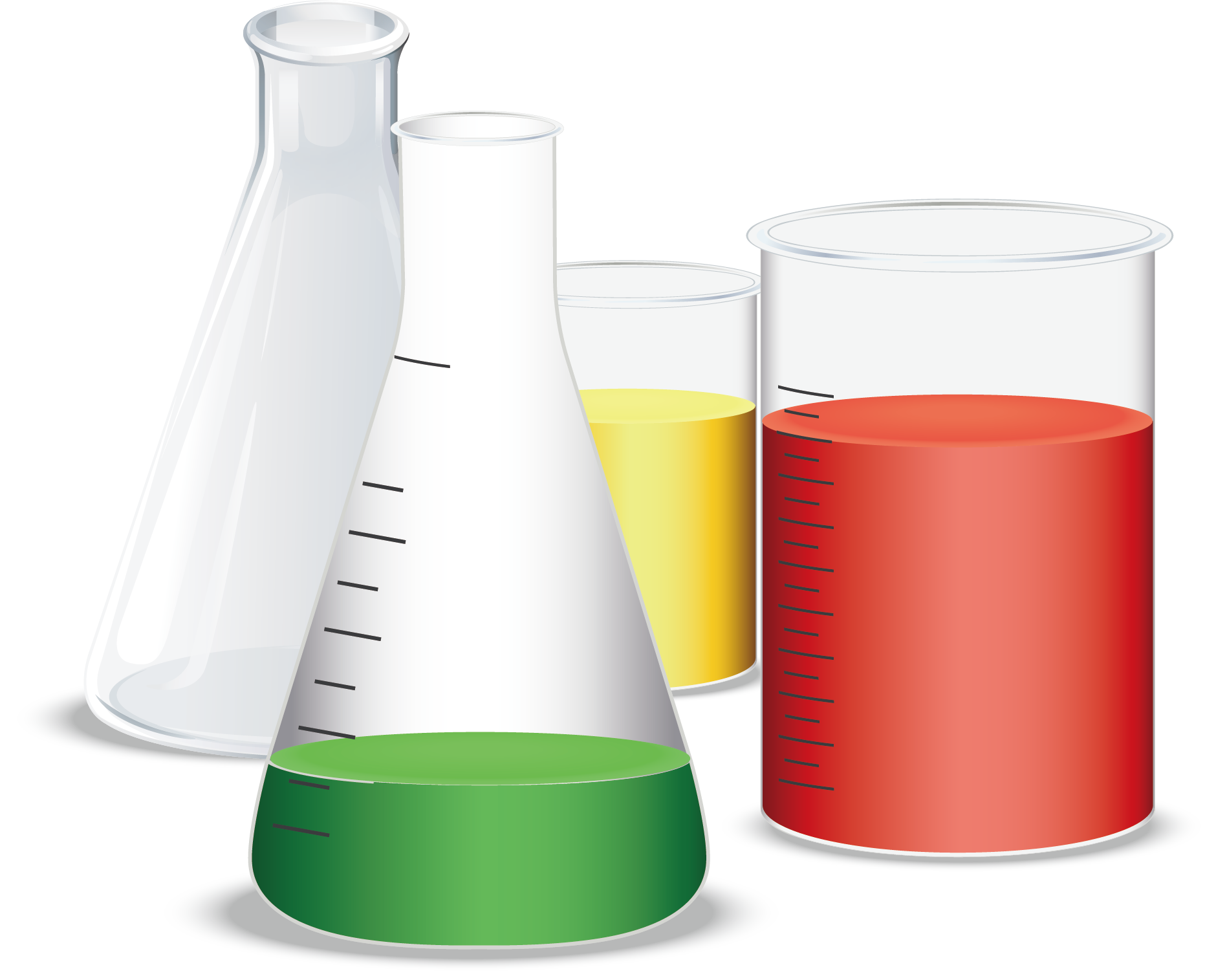 Beaker laboratory flask test. Clipart milk liquid object