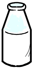 milk clipart milk jar