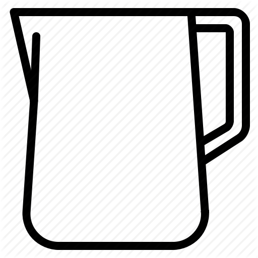 Clipart milk pitcher.  coffee shop by