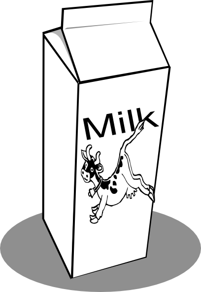 milk clipart printable