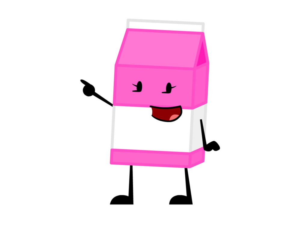 By on deviantart . Clipart milk strawberry