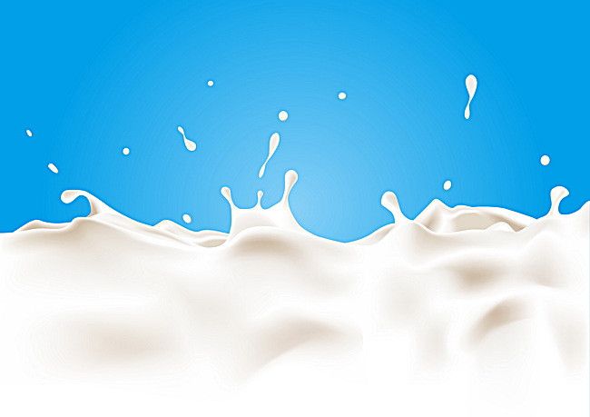 clipart waves milk