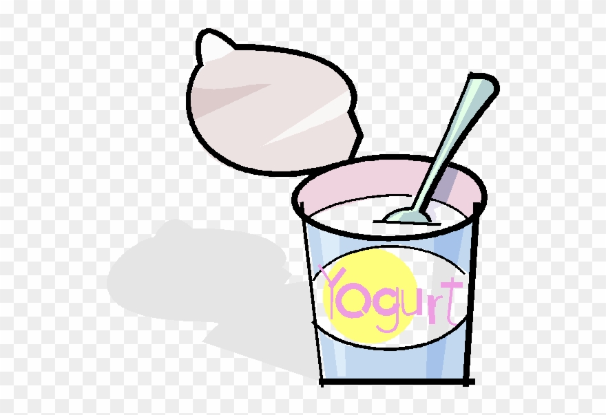 clipart milk yogurt