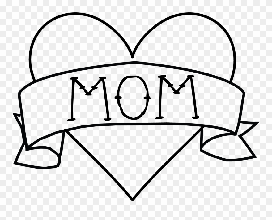 Mom clipart banner. Tattoo png royalty free