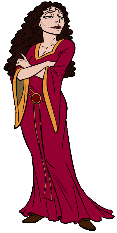 Mom clipart character. Mother gothel pinterest tangled