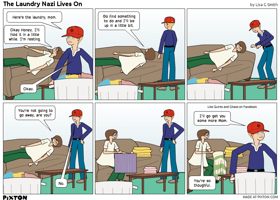 clipart mom folding laundry