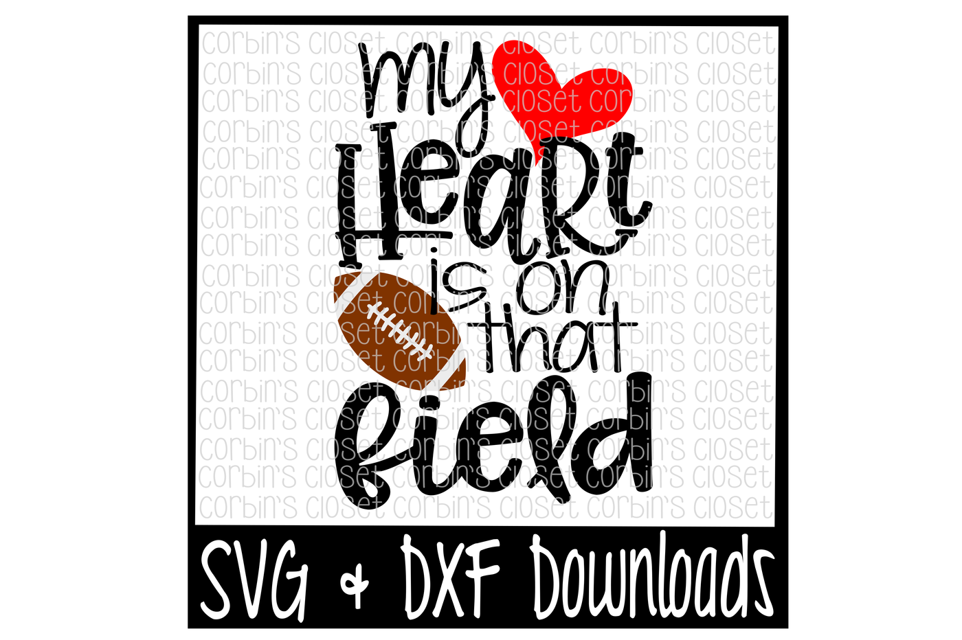 Mom clipart football. Svg my heart is