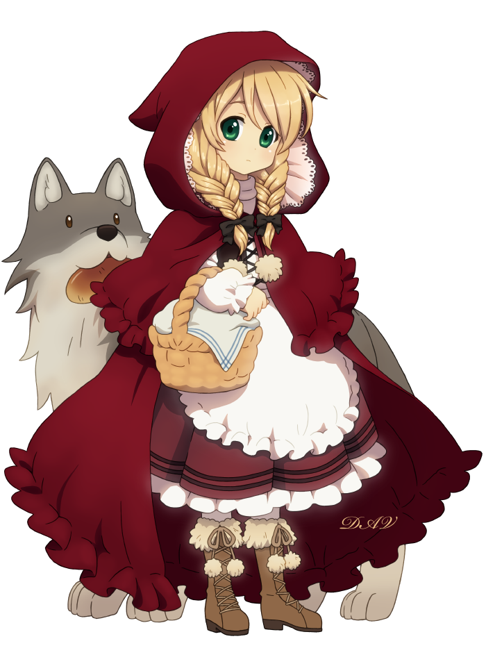 clipart mom little red riding hood