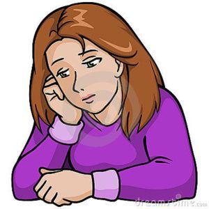 depression clipart sad mother